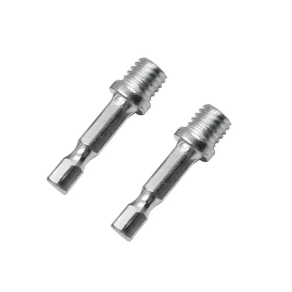 2pcs M10 Polishing Disc Connecting Rod 1/4" Hex Shank Connecting Rod Adapter Electric Drill Chuck Angle Grinder Conversion Rods
2pcs M10 Polishing Disc Connecting Rod 1/4" Hex Shank Connecting Rod Adapter Electric Drill Chuck Angle Grinder Conversion Rods