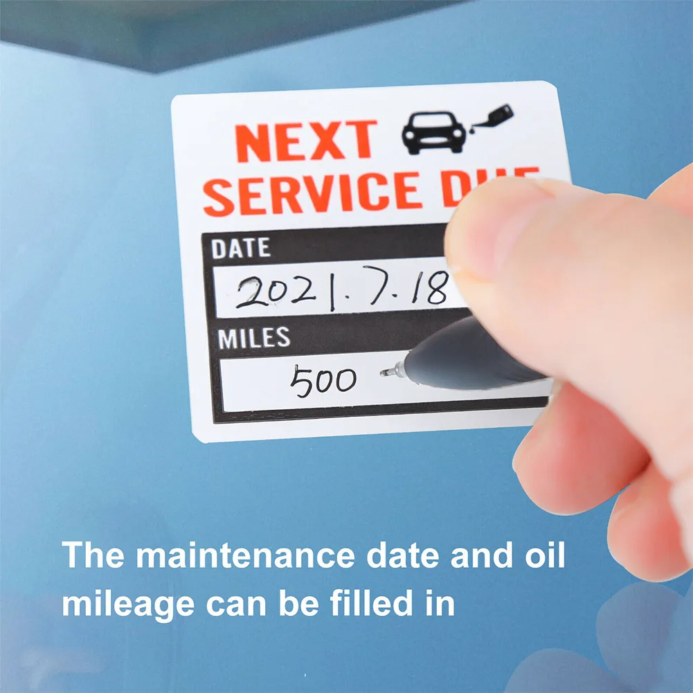 300PC/Roll Labels Oil Change Service Reminder Stickers 2*2inchClear Lite Sticker Pack Window Oil Change Service Reminder Sticker
300PC/Roll Labels Oil Change Service Reminder Stickers 2*2inchClear Lite Sticker Pack Window Oil Change Service Reminder Sticker