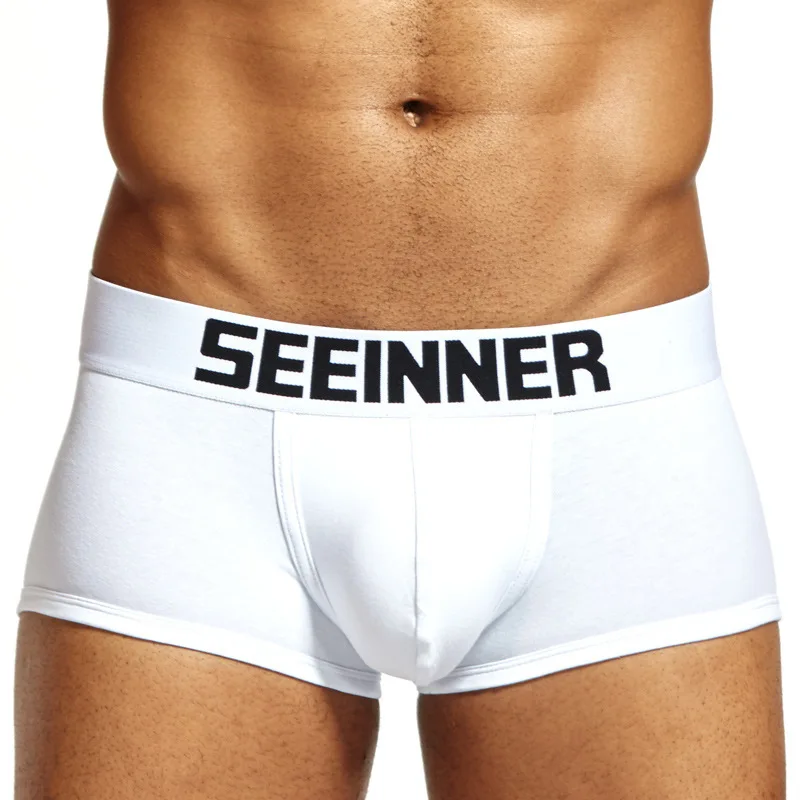 HaleyChan 1Pc Mens Underwear Butt-lifting Solid Color Cotton Boxer Briefs Men Underwear Mens Lingerie Men Underwear Sexy Panties
HaleyChan 1Pc Mens Underwear Butt-lifting Solid Color Cotton Boxer Briefs Men Underwear Mens Lingerie Men Underwear Sexy Panties
