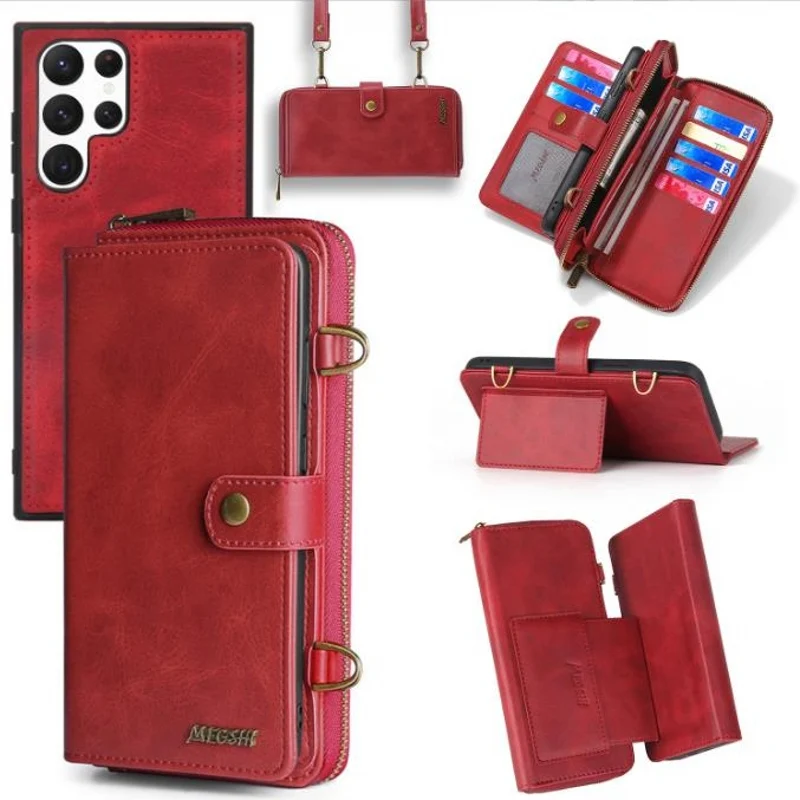 MEGSHI-020 Upgraded version suitable for Pixel7 wallet phone case P40PRO diagonal cross case Google 6Pro card insert case
MEGSHI-020 Upgraded version suitable for Pixel7 wallet phone case P40PRO diagonal cross case Google 6Pro card insert case