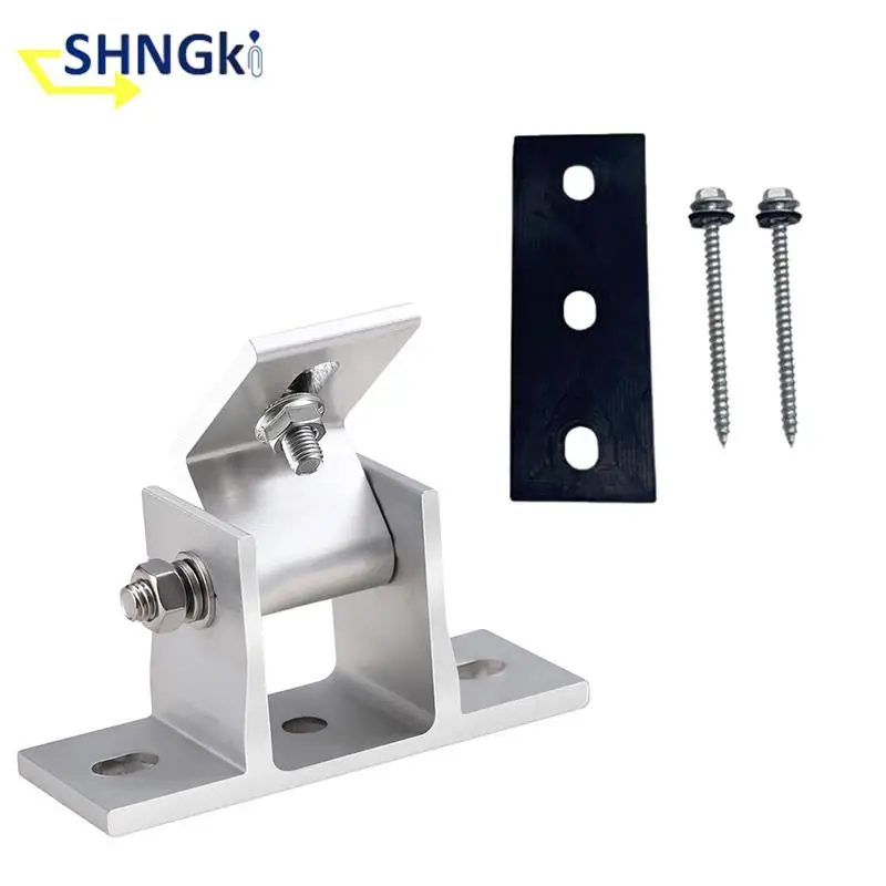 Solar Panel Rotatable Elevation With Angle Bracket Roof Mounting Attachment Solar Panel Mounting Brackets Solar Panel Accessorie
Solar Panel Rotatable Elevation With Angle Bracket Roof Mounting Attachment Solar Panel Mounting Brackets Solar Panel Accessorie