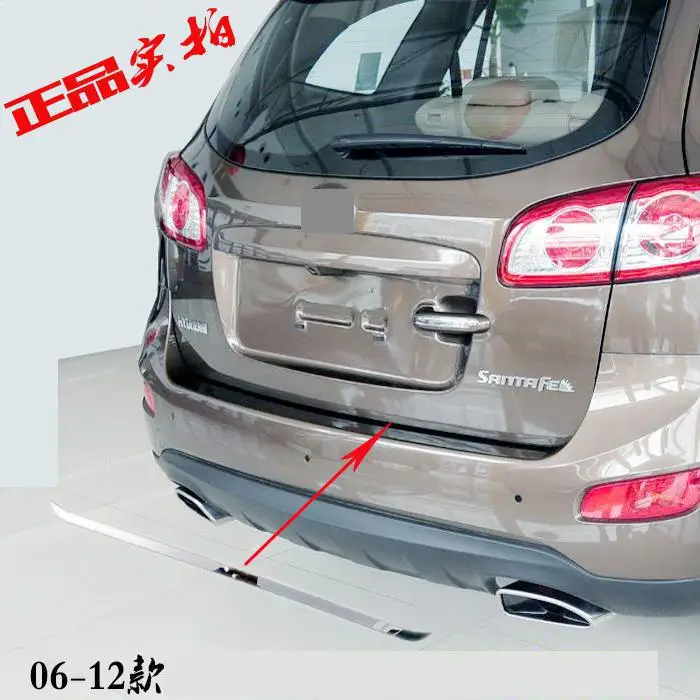 Tailgate Rear Door Bottom Cover Molding Trim Stainless Steel back door trim car For Hyundai Santa Fe Santafe IX45 2006-2012
Tailgate Rear Door Bottom Cover Molding Trim Stainless Steel back door trim car For Hyundai Santa Fe Santafe IX45 2006-2012