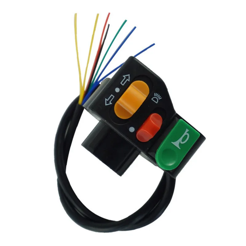 1 Pcs Motorcycle 7/8 Handlebar Horn Turn Signal Head Light Beam Kill Switch 3 In 1 E-bike Scooter Motor Power Switch
1 Pcs Motorcycle 7/8 Handlebar Horn Turn Signal Head Light Beam Kill Switch 3 In 1 E-bike Scooter Motor Power Switch