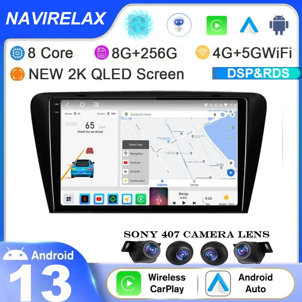 Автомагнитола на Android 13 для Skoda Octavia 3 A7 2013-2018, мультимедийный видеоплеер для Carplay, навигация, стерео, GPS, 2Din, 2 Din, DVD
Автомагнитола на Android 13 для Skoda Octavia 3 A7 2013-2018, мультимедийный видеоплеер для Carplay, навигация, стерео, GPS, 2Din, 2 Din, DVD