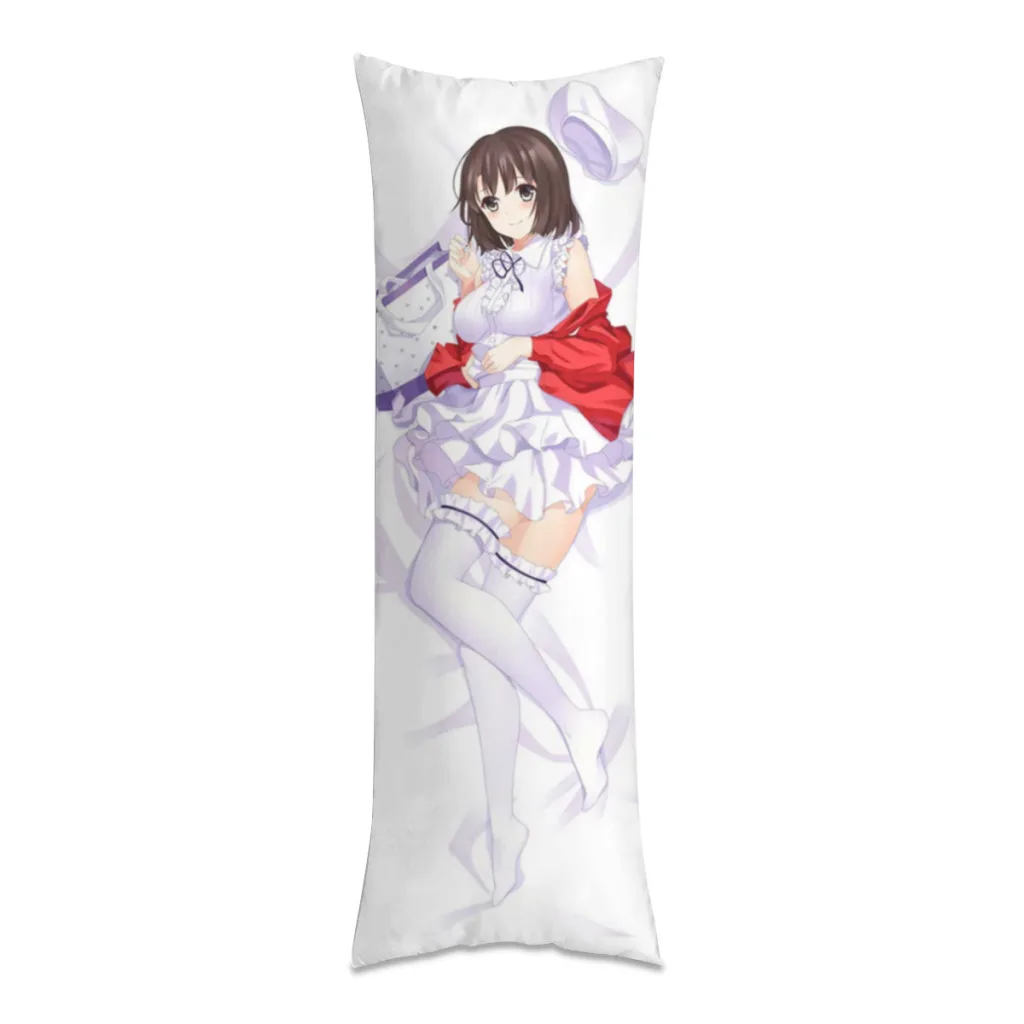 Длинная наволочка Dakimakura Saekano для дома спальни гостиной дивана из персиковой кожи