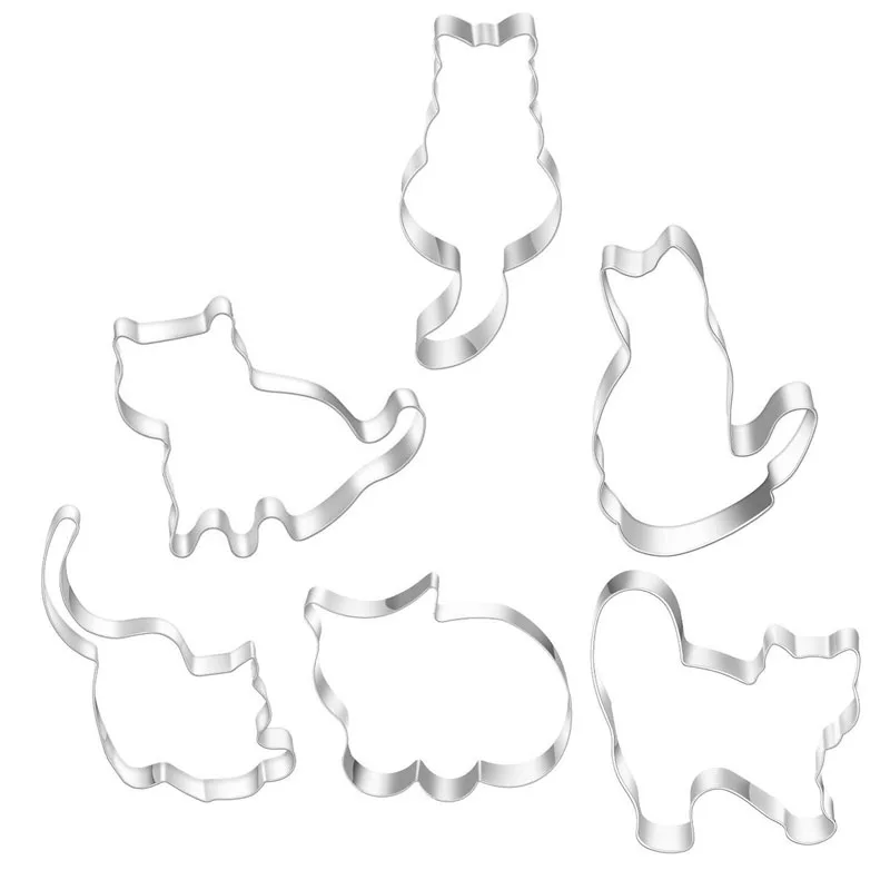 1Pc/Stainless Steel Various Cats Biscuit Mold Cake Bakery Pan Non-Stick Donut Maker Handmade Dessert Molder Kitchens Baking Tool
1Pc/Stainless Steel Various Cats Biscuit Mold Cake Bakery Pan Non-Stick Donut Maker Handmade Dessert Molder Kitchens Baking Tool
