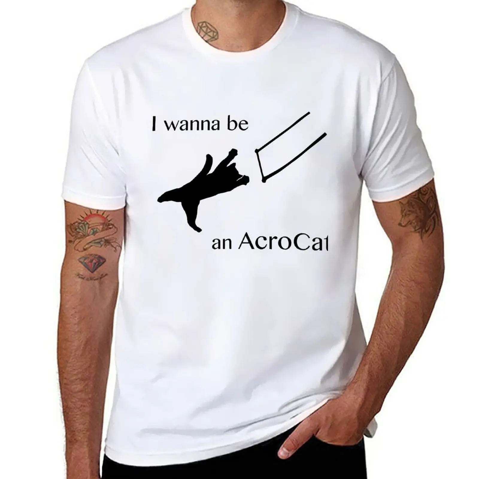 Новая Черная футболка AcroCat Винтажная мужские футболки с принтом фруктов ткацкого