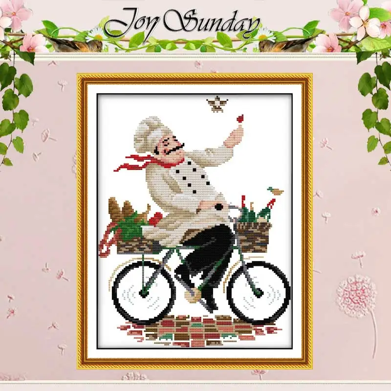 Набор для вышивки «шеф-повар на велосипеде», оптовая продажа, китайский Набор для вышивки крестиком 11CT 14CT DMC, Набор для вышивки крестиком из ...
Набор для вышивки «шеф-повар на велосипеде», оптовая продажа, китайский Набор для вышивки крестиком 11CT 14CT DMC, Набор для вышивки крестиком из ...