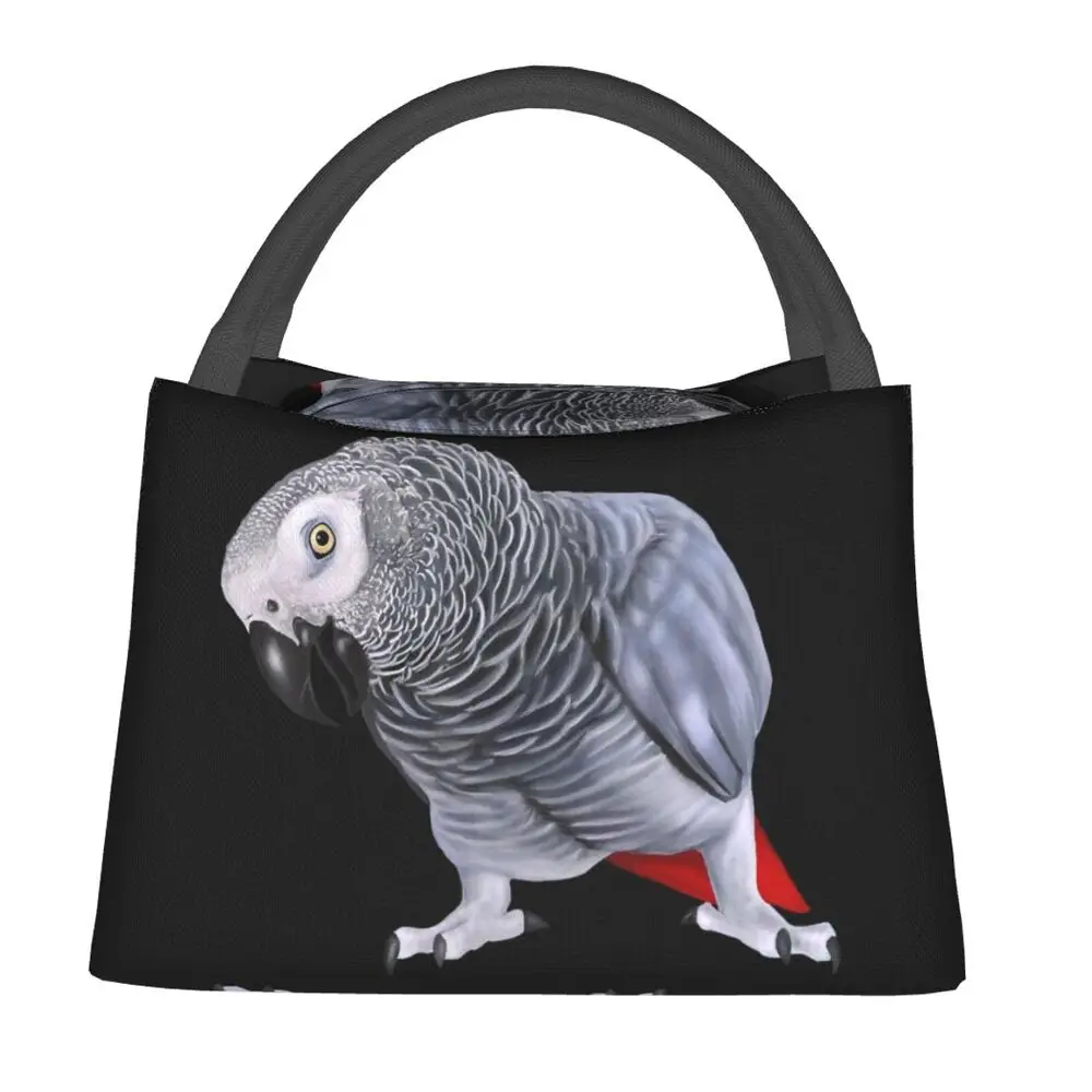 Custom African Grey Parrot Bird Lunch Bags Men Women Warm Cooler Insulated Lunch Box for Office Travel
Custom African Grey Parrot Bird Lunch Bags Men Women Warm Cooler Insulated Lunch Box for Office Travel