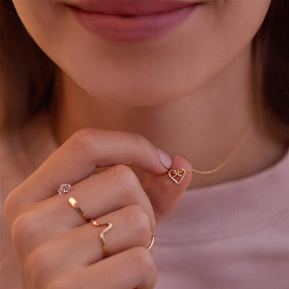 Romantic Love Heart Gold Filled Necklaces Kolye Choker Handmade Pendants Colar Bohemian Collares Chocker Chain Jewelry For Women
Romantic Love Heart Gold Filled Necklaces Kolye Choker Handmade Pendants Colar Bohemian Collares Chocker Chain Jewelry For Women