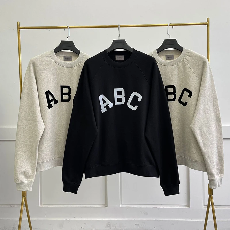 Fashion Brand Hoodies Men‘s Essentials Sweatshirt ABC Flocking letter Hip hop Unisex Cotton Pullover
Fashion Brand Hoodies Men‘s Essentials Sweatshirt ABC Flocking letter Hip hop Unisex Cotton Pullover
