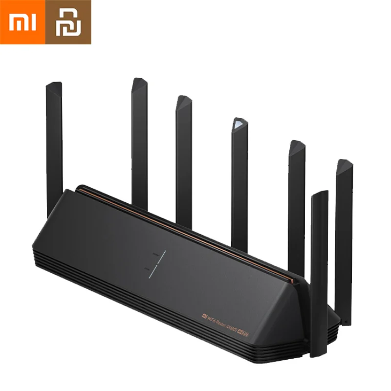 Original Xiaomi AX6000 Router 5G Dual Band WIFI6 6000M Rate Wireless Through Wall Gigabit Home Smart Gaming Routing Mi Home
Original Xiaomi AX6000 Router 5G Dual Band WIFI6 6000M Rate Wireless Through Wall Gigabit Home Smart Gaming Routing Mi Home