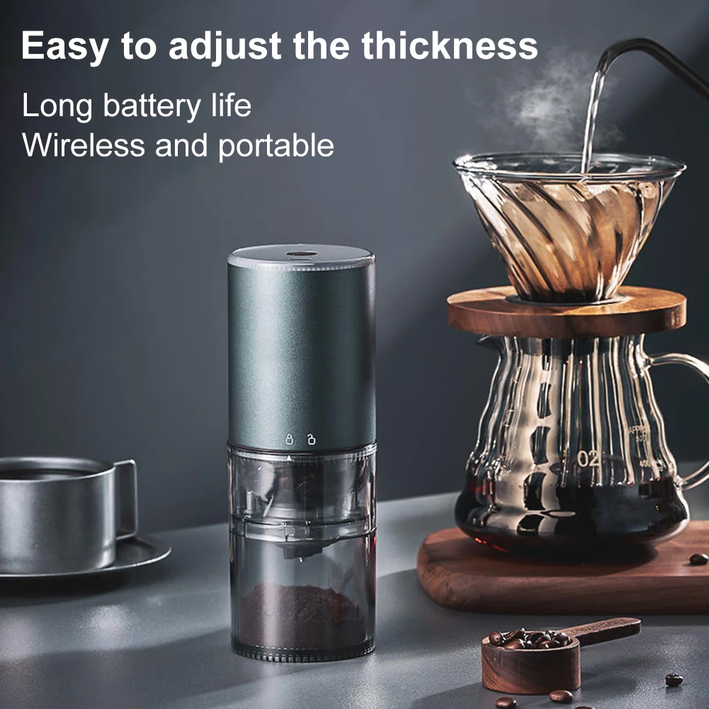 Electric Coffee Grinder USB Rechargeable Automatic Coffee Beans Mill Portable Household Coffee Grinding Machine For Home Office
Electric Coffee Grinder USB Rechargeable Automatic Coffee Beans Mill Portable Household Coffee Grinding Machine For Home Office