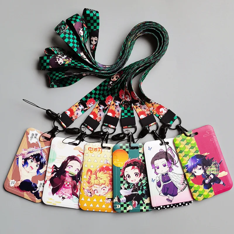 Demon Slayer Anime Creative Cartoon Keychain Bus Student Campus Meal Work Id Card Lanyard Phone Rope Holder Lariat Keyring Cute
Demon Slayer Anime Creative Cartoon Keychain Bus Student Campus Meal Work Id Card Lanyard Phone Rope Holder Lariat Keyring Cute