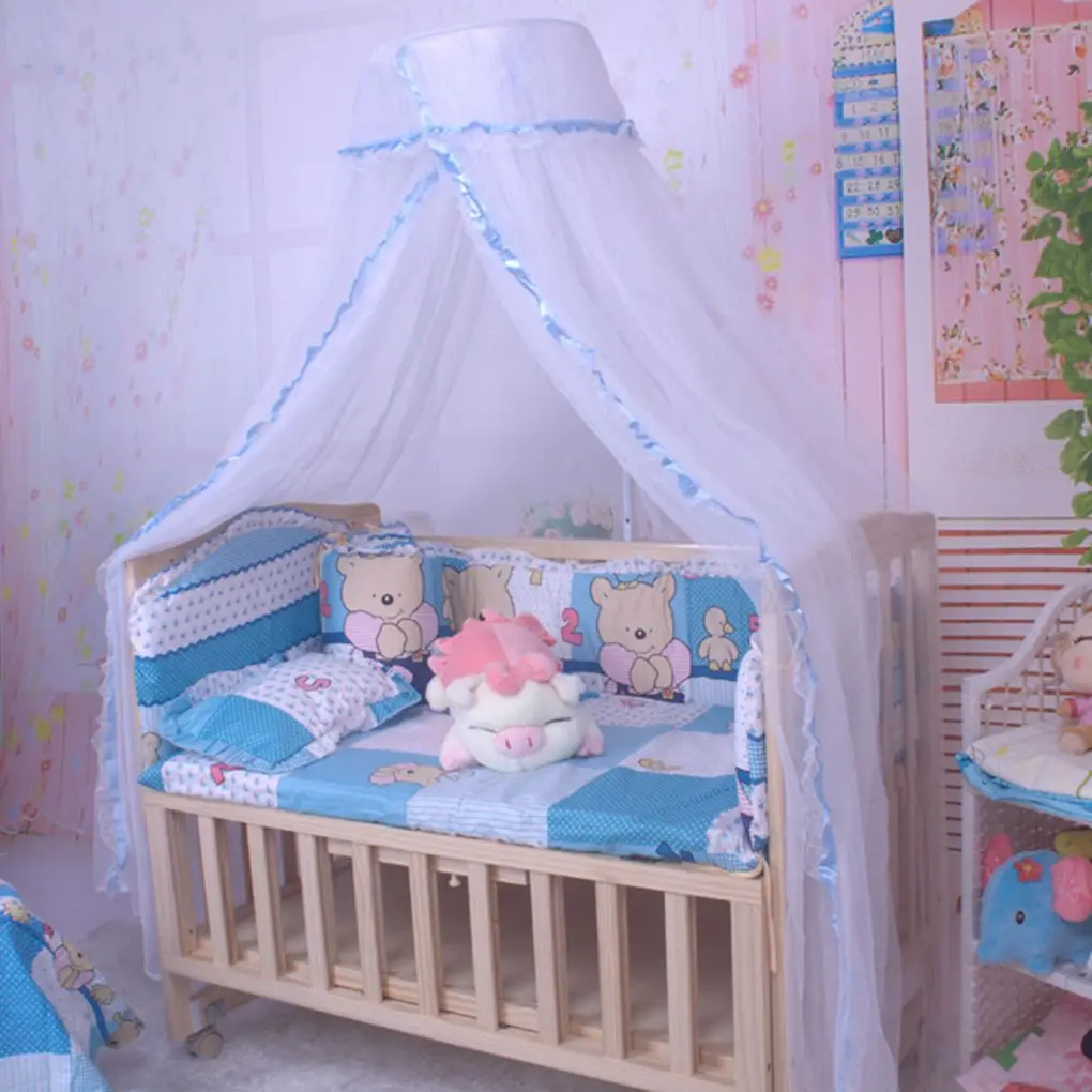 Summer Girl Baby Crib Guard Canopy Infant Safety Dome Netting Cover with Lace Princess Hanging Decorations
Summer Girl Baby Crib Guard Canopy Infant Safety Dome Netting Cover with Lace Princess Hanging Decorations