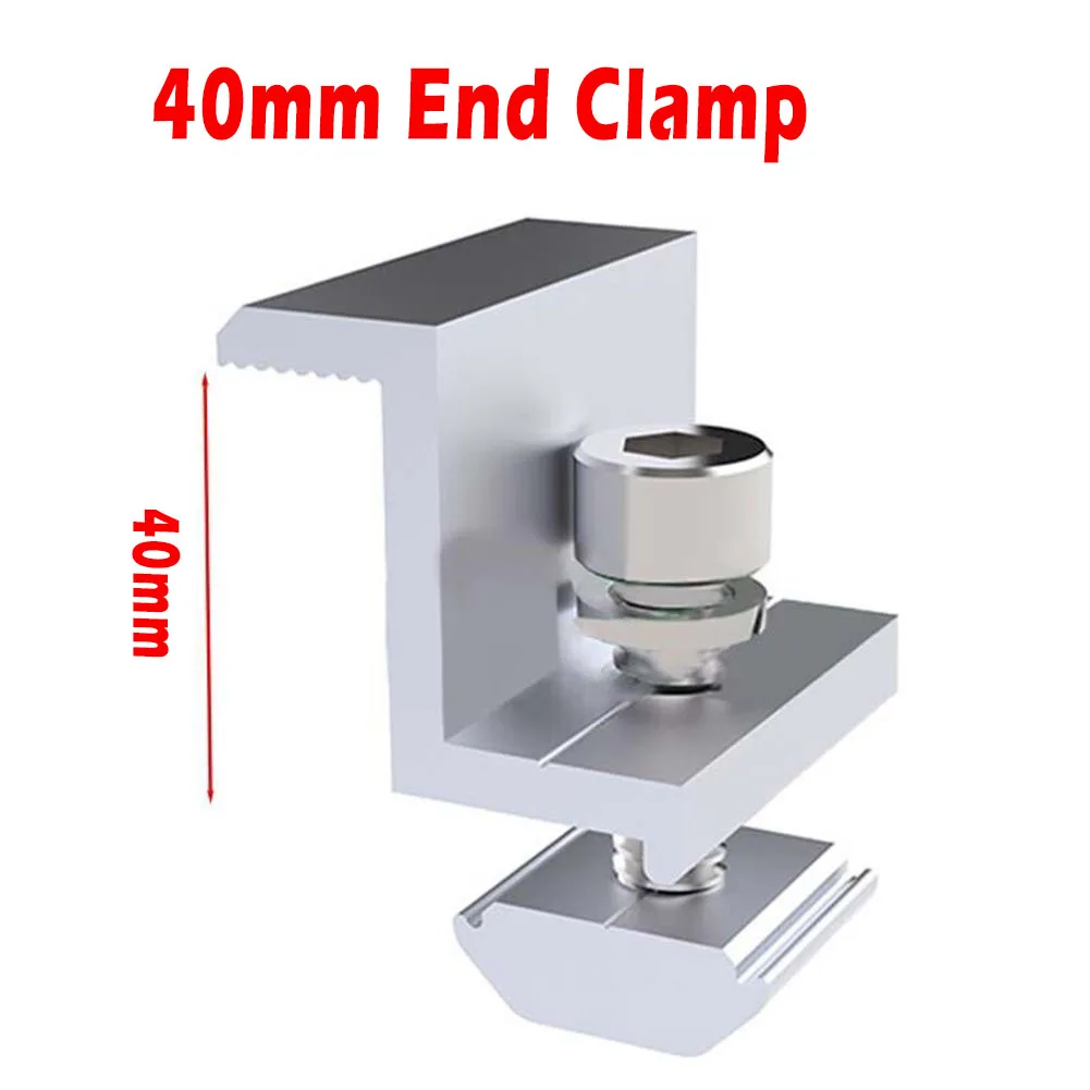 Brand New Für 40-45mm Gerahmte Solarpanels Solar End Clamp Z Style 4/12 Stück 4/12PCS 40 X 40/45 Mm 40*40/45mm
Brand New Für 40-45mm Gerahmte Solarpanels Solar End Clamp Z Style 4/12 Stück 4/12PCS 40 X 40/45 Mm 40*40/45mm