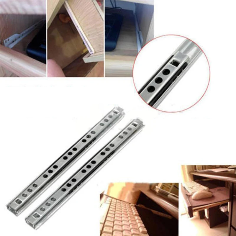 Convenient Practical Useful Drawer Runner Silver Cold Plate Furniture Hardware Household Mini Rail Replacement
Convenient Practical Useful Drawer Runner Silver Cold Plate Furniture Hardware Household Mini Rail Replacement