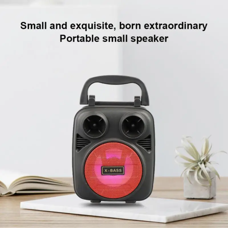 LED Portable Wireless Bluetooth-compatible Speaker Mini Mobile Singing Subwoofer
LED Portable Wireless Bluetooth-compatible Speaker Mini Mobile Singing Subwoofer