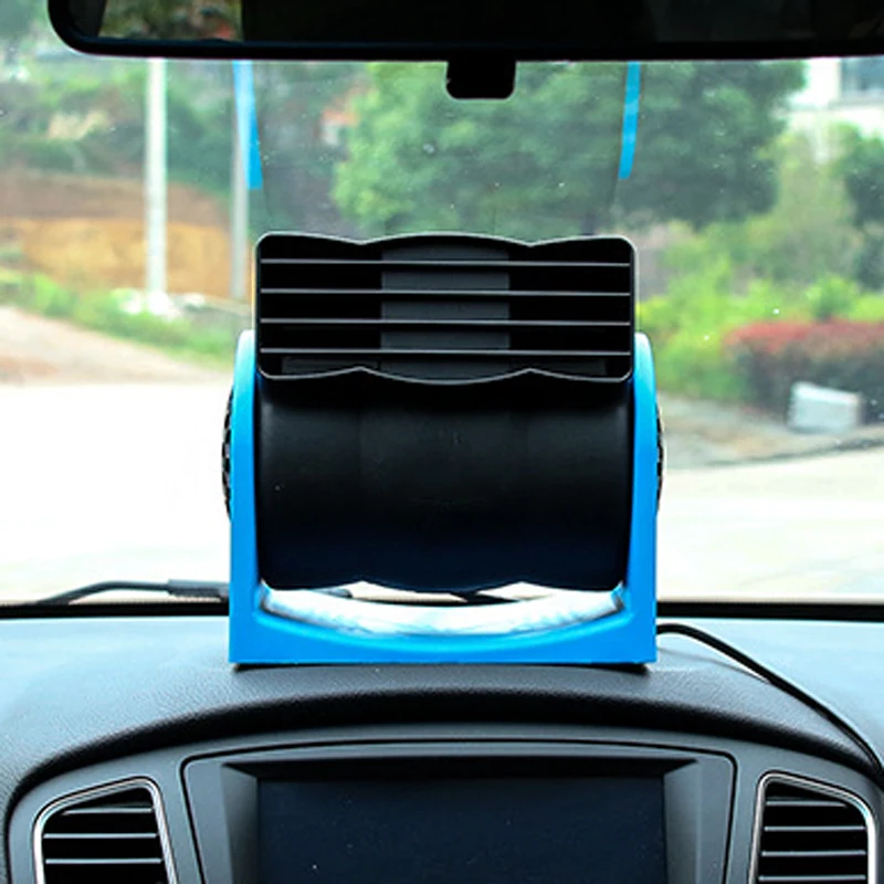 

12V/24V Vehicle Bladeless Air Conditioning Fan High Wind Ultra Quiet Adjustable Speed Car Fan Cab Cooling Fan HX-T301