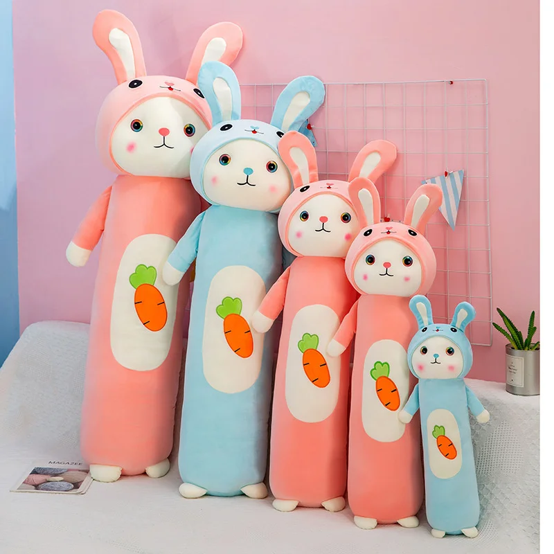 Cartoon Kids Rabbit Plush Toy Sleeping Long Pillow Cylindrical Doll Birthday Gift For Girl Pillows Decor Home 60/90/110/130cm
Cartoon Kids Rabbit Plush Toy Sleeping Long Pillow Cylindrical Doll Birthday Gift For Girl Pillows Decor Home 60/90/110/130cm