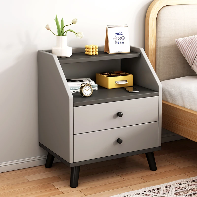 Modern Nordic Nightstand Minimalist Bedside Storage Hotel Bed Nightstands Home Cabinet Mesitas De Noche Bedroom Furniture 
Modern Nordic Nightstand Minimalist Bedside Storage Hotel Bed Nightstands Home Cabinet Mesitas De Noche Bedroom Furniture