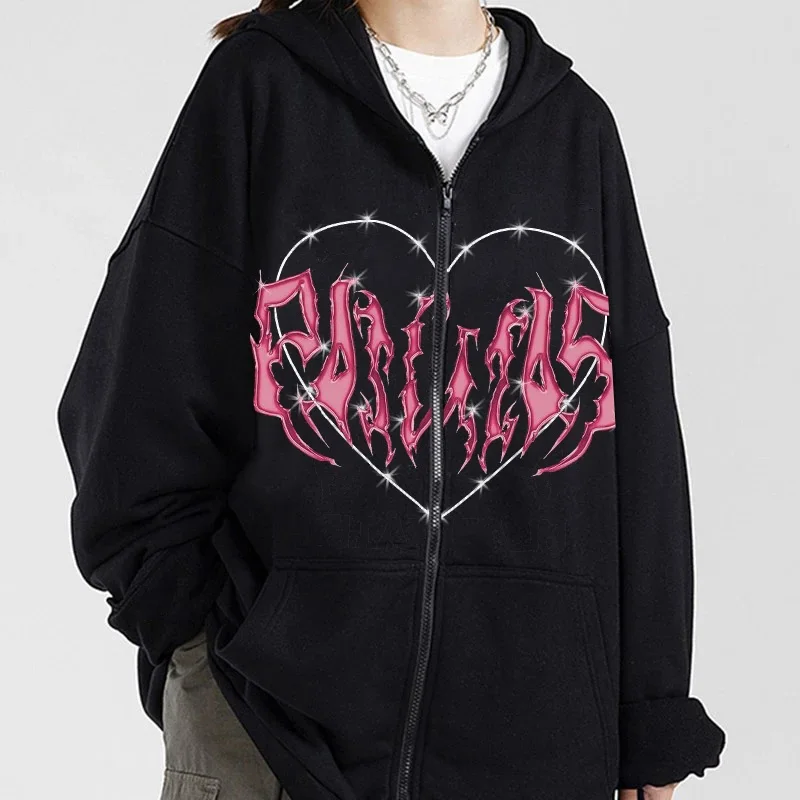 Y2k Hoodies Women Korea Letter Cotton Outwear Fleece Lady New Casual Fleece Hooded Vintage Harajuku Zipper 2022 Goth Fashion
Y2k Hoodies Women Korea Letter Cotton Outwear Fleece Lady New Casual Fleece Hooded Vintage Harajuku Zipper 2022 Goth Fashion