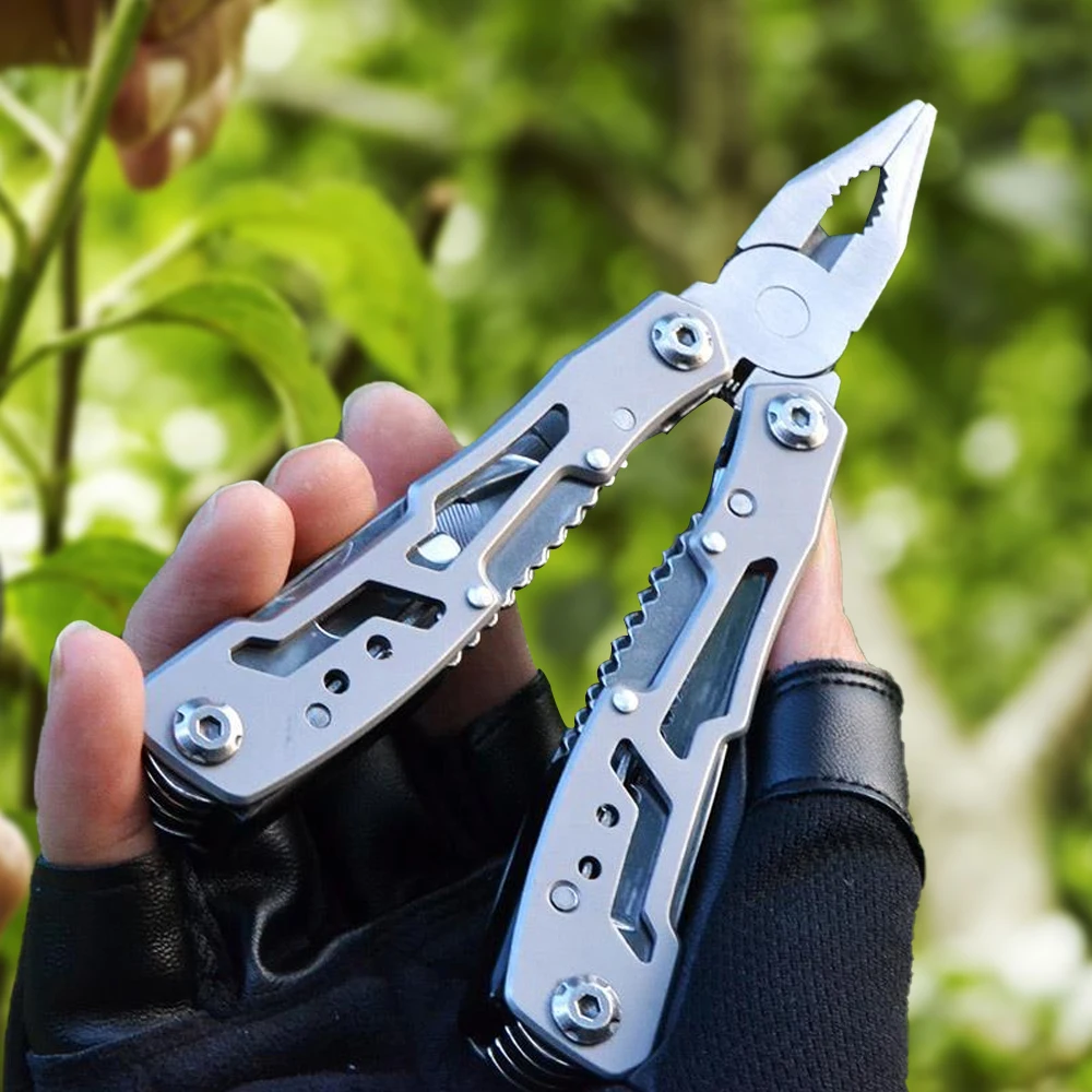 Multitool Folding Pliers Knife Screwdriver for Outdoor Survival Camping Hunting Hiking Tools Multi-purpose
Multitool Folding Pliers Knife Screwdriver for Outdoor Survival Camping Hunting Hiking Tools Multi-purpose