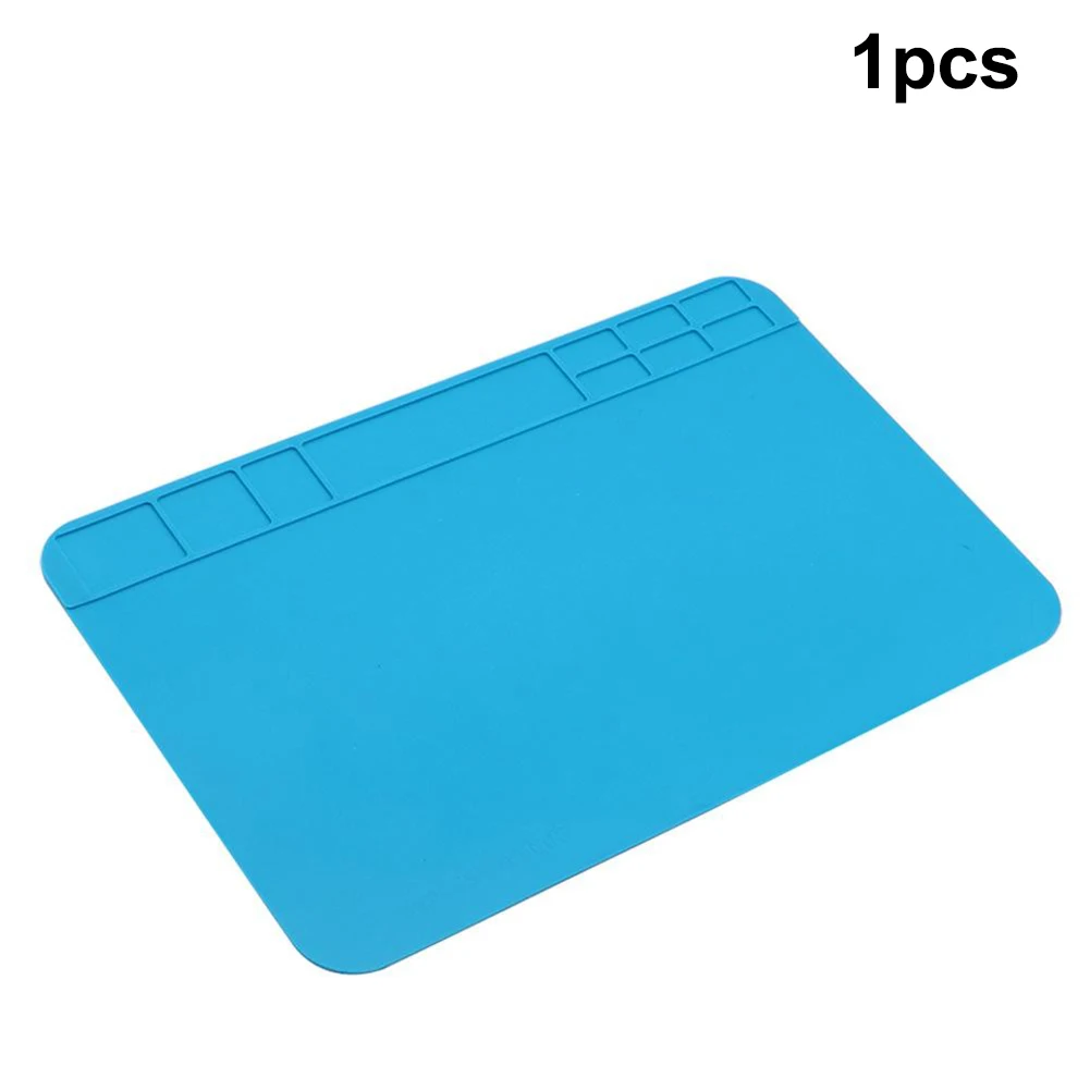 Anti-Static Heat Insulation Pad Silicone Soldering Phone Work Desk High Temperature Table Mat For Electronic Toy Repair Welding
Anti-Static Heat Insulation Pad Silicone Soldering Phone Work Desk High Temperature Table Mat For Electronic Toy Repair Welding
