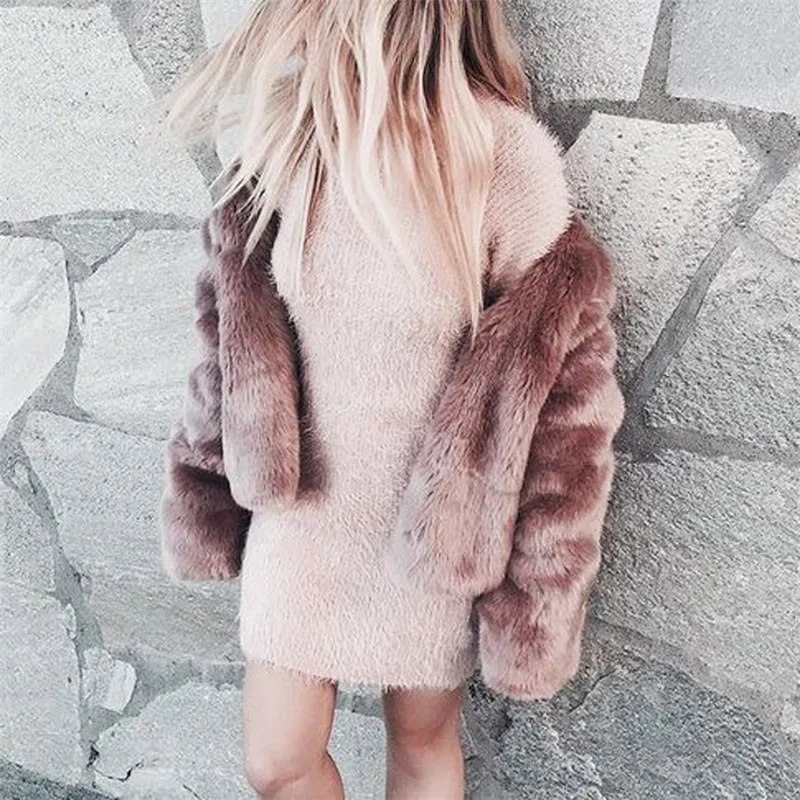 Spring Winter Thick Coat Women Luxurious Faux Fur Fox Fur Coat Solid Large Woman Warm Faux Fur Jacket V Neck Overcoat Short
Spring Winter Thick Coat Women Luxurious Faux Fur Fox Fur Coat Solid Large Woman Warm Faux Fur Jacket V Neck Overcoat Short