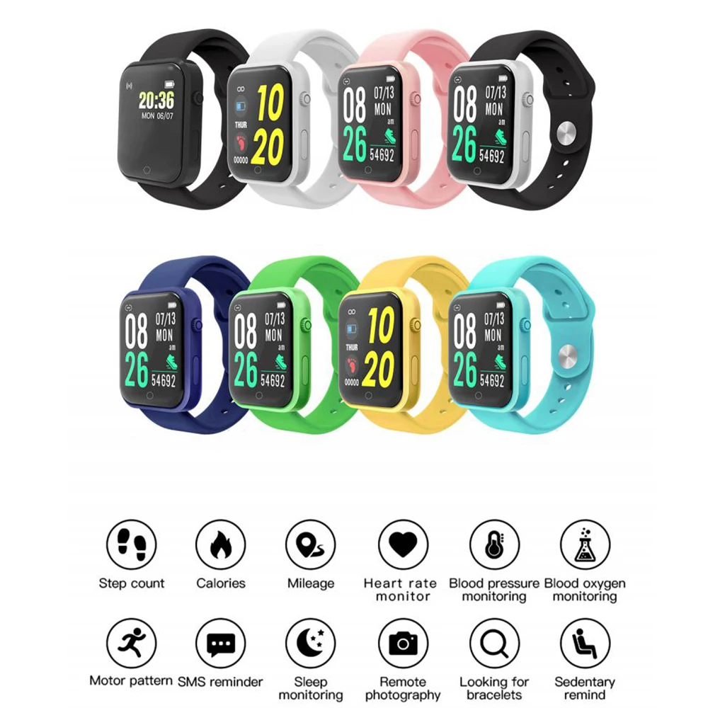 Smart Watch Sports Detection Heart Rate Blood Pressure Monitoring Bluetooth-compatible Pedometer Message Reminder Bracelet
Smart Watch Sports Detection Heart Rate Blood Pressure Monitoring Bluetooth-compatible Pedometer Message Reminder Bracelet
