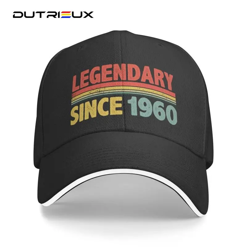 

Baseball Cap For Women Fashion Legendary Since 1960 Adult 62 Years Old 62th Birthday Gift Adjustable Dad Hat For Sun Protection