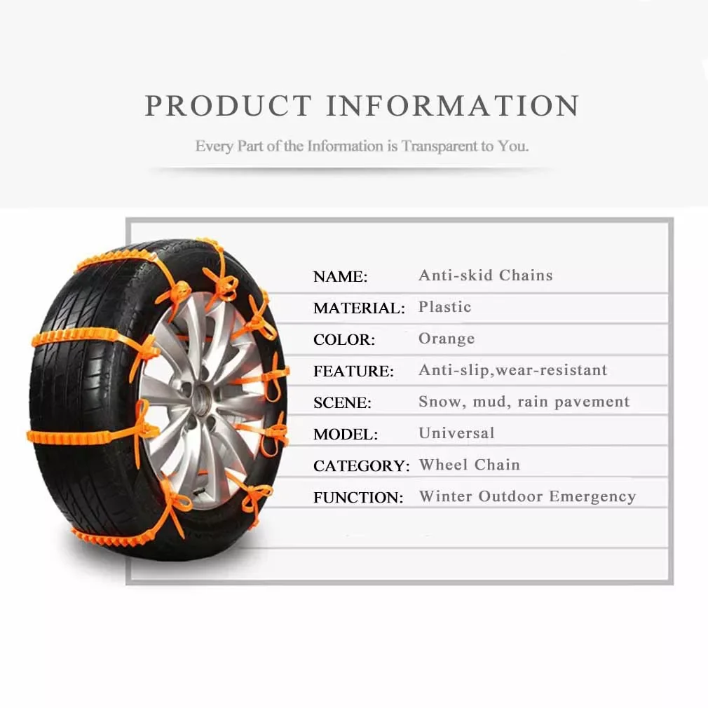 Car Winter Tire Wheels Snow Chains Snow Tire Anti-skid Chains Wheel Tyre Cable Belt Winter Outdoor Emergency Chain STC01
Car Winter Tire Wheels Snow Chains Snow Tire Anti-skid Chains Wheel Tyre Cable Belt Winter Outdoor Emergency Chain STC01
