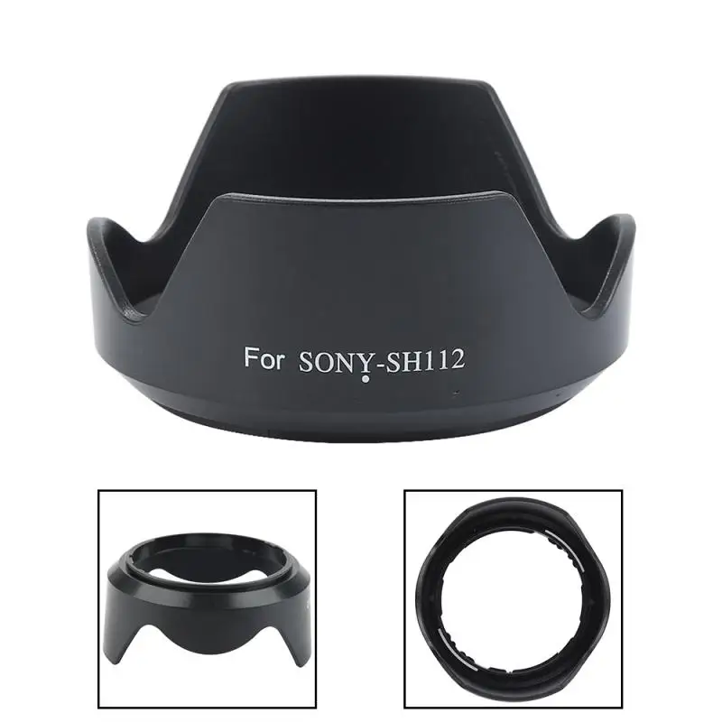 18-55mm Camera Camera Sun Cap For Sony SH112 Petal Shape Lens Hood Voor SLR Canon Nikon Sony Camera
18-55mm Camera Camera Sun Cap For Sony SH112 Petal Shape Lens Hood Voor SLR Canon Nikon Sony Camera