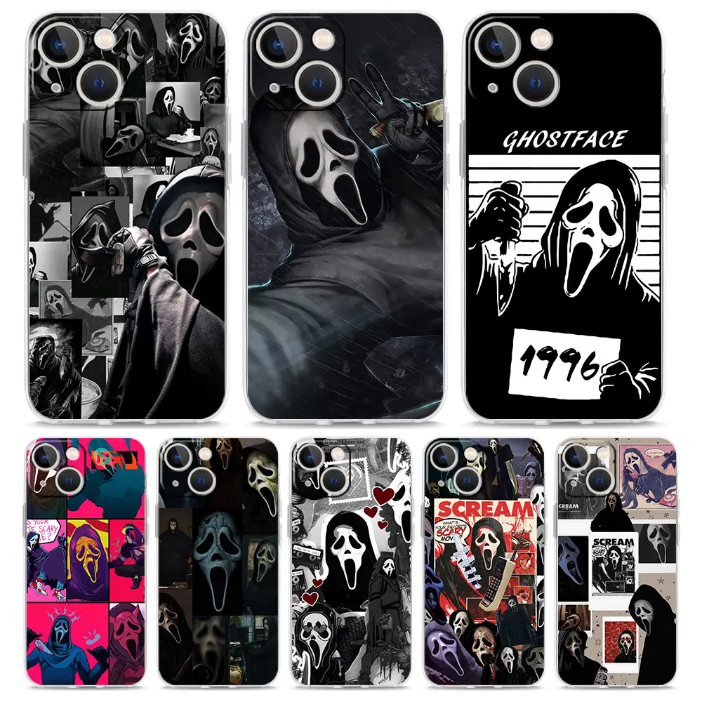Luxury Case For iPhone 14 13 12 11 Pro Max X Xs XR Max 7 8 Plus Bumper Phone Cases Clear Cover Ghost Face Scream No You Hang Up 
Luxury Case For iPhone 14 13 12 11 Pro Max X Xs XR Max 7 8 Plus Bumper Phone Cases Clear Cover Ghost Face Scream No You Hang Up