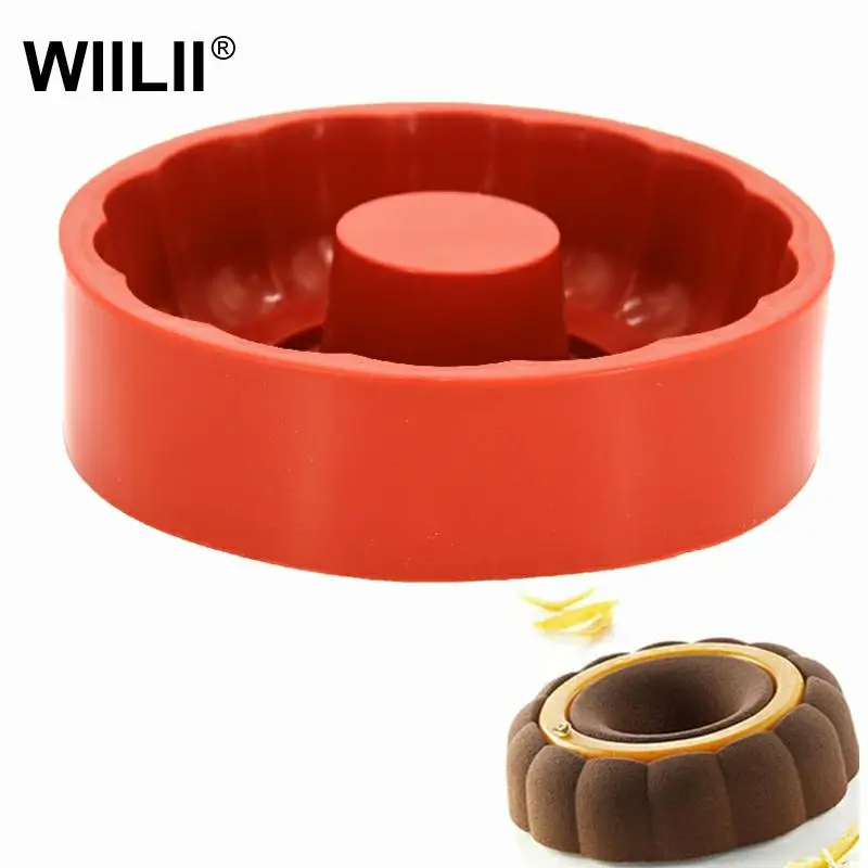 Silicone Cake Mold Round Hollow Flower Mousse Mould For Baking Dessert Chiffon Ice Cream Pastries Cake Pan Non-Stick Bakeware
Silicone Cake Mold Round Hollow Flower Mousse Mould For Baking Dessert Chiffon Ice Cream Pastries Cake Pan Non-Stick Bakeware