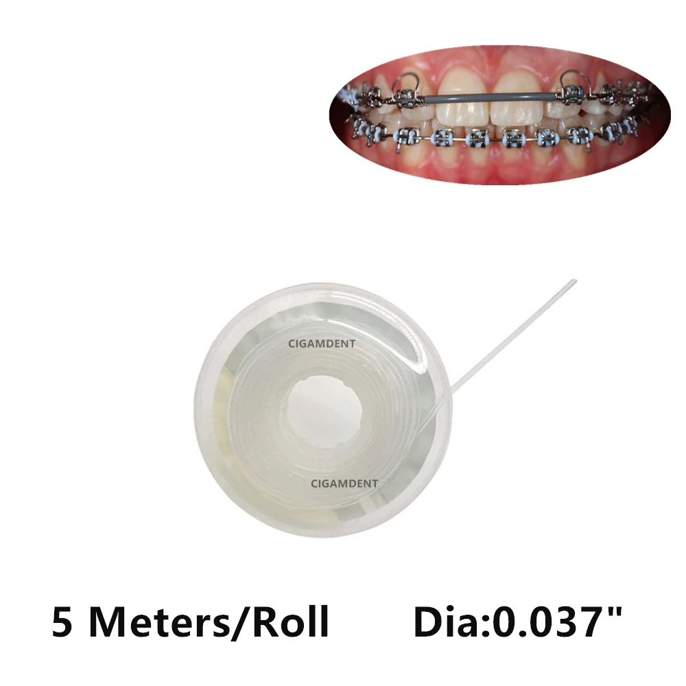 Dental Orthodontic Elastic Arch Wire Sleeve Tubing Plastic Cannula I.D 0.037" Dentistry Material for Dentists
Dental Orthodontic Elastic Arch Wire Sleeve Tubing Plastic Cannula I.D 0.037" Dentistry Material for Dentists