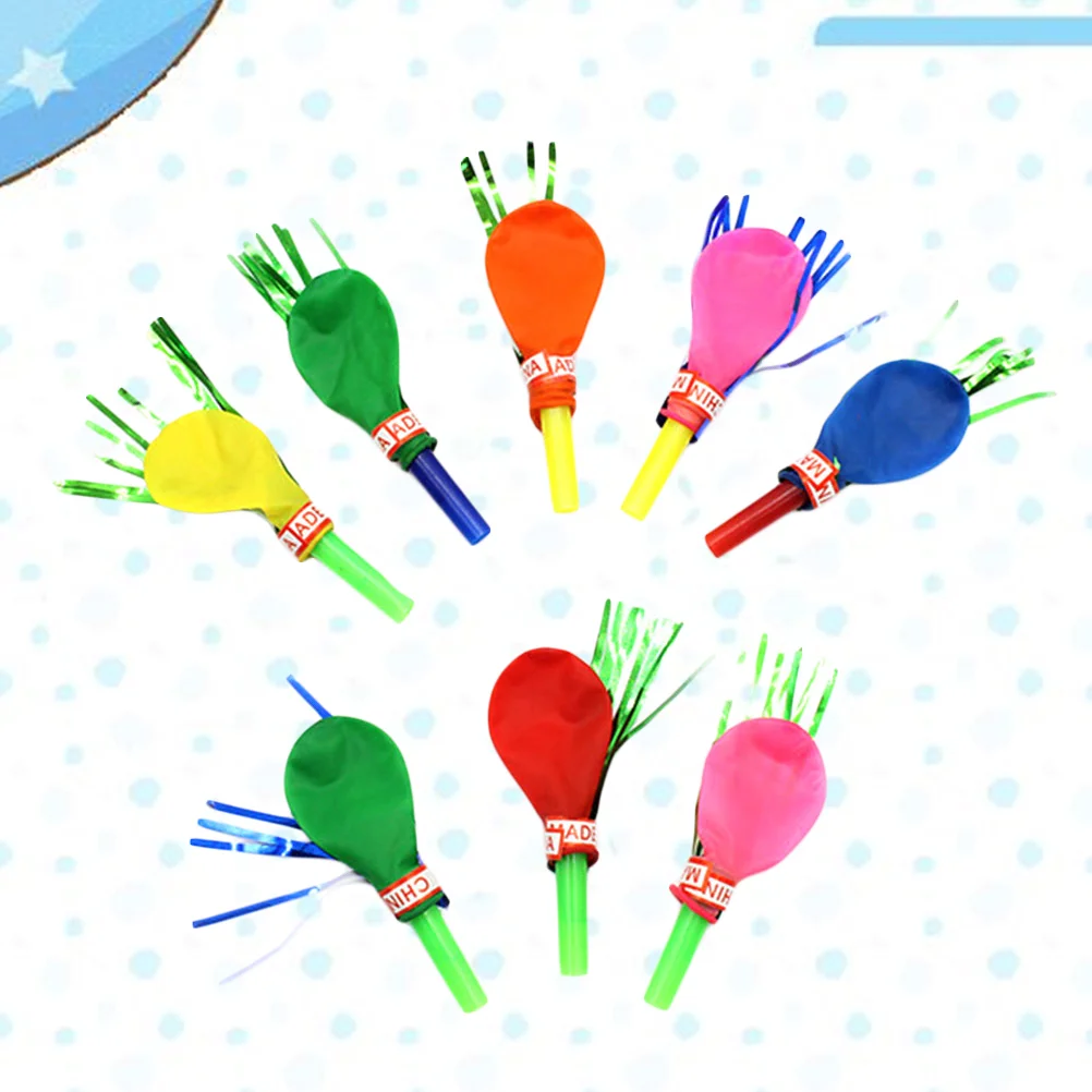 30 Blow Outs Balloon Musical Glitter Blowouts Noisemaker for Holiday Christmas Party
30 Blow Outs Balloon Musical Glitter Blowouts Noisemaker for Holiday Christmas Party