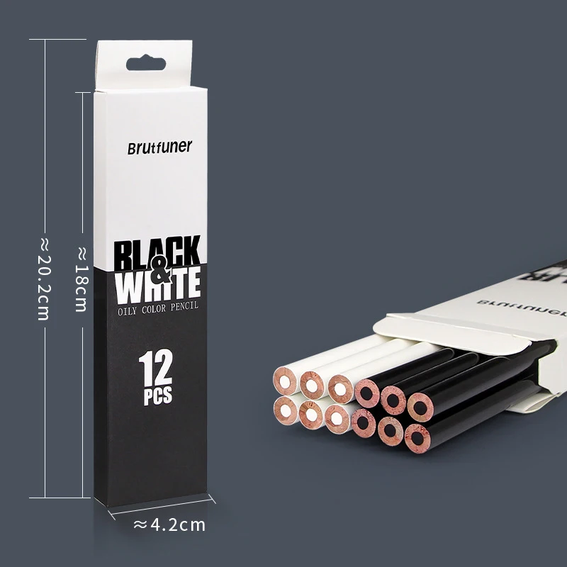 12 Pcs White Sketching Colored Pencil Black Sketch Pencils Set Artist Drawing Pencils Set Art Painting Supplies
12 Pcs White Sketching Colored Pencil Black Sketch Pencils Set Artist Drawing Pencils Set Art Painting Supplies