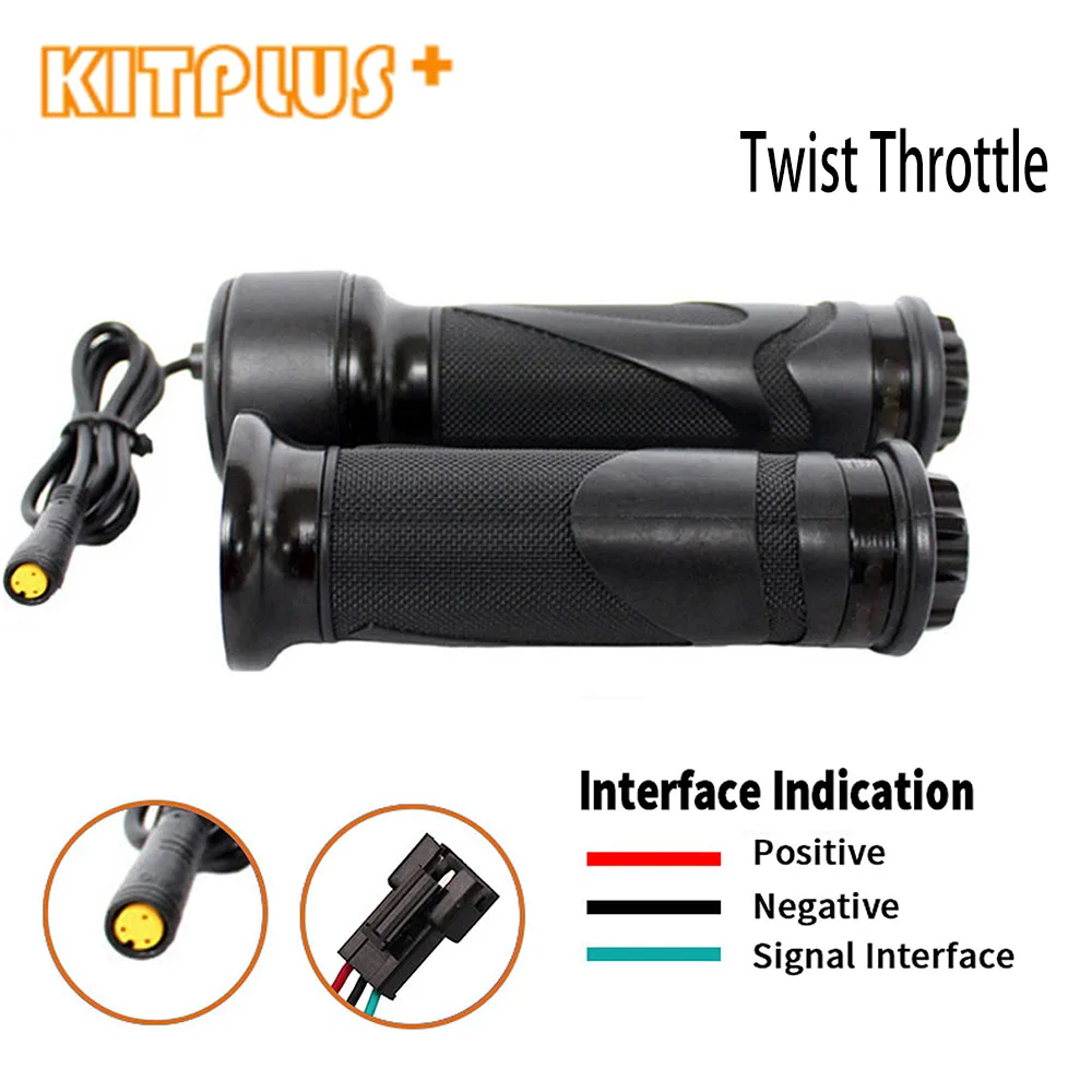 Electric Bike Twist Throttle Speed Waterproof Control Grip 24V36V 48V155CM Handle Thumb For Bafang Motor Ebike Parts Accessories
Electric Bike Twist Throttle Speed Waterproof Control Grip 24V36V 48V155CM Handle Thumb For Bafang Motor Ebike Parts Accessories