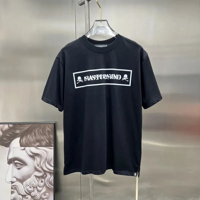 Mastermind World Casual T-Shirt 2023 Summer Trend Skull Logo Mmw Cotton Large Size Crewneck Short Sleeve Tees For Men And Women
Mastermind World Casual T-Shirt 2023 Summer Trend Skull Logo Mmw Cotton Large Size Crewneck Short Sleeve Tees For Men And Women