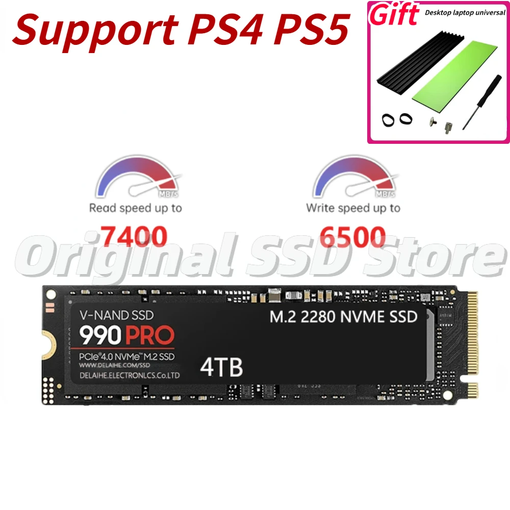 M2 NVME SSD Gen4 4TB 2TB 1TB Cache HD disco duro M.2 PCIe 4.0 X4 Drive Solid State Disk NVME PCIe Gen 4 SSd for Desktop PS4 PS5
M2 NVME SSD Gen4 4TB 2TB 1TB Cache HD disco duro M.2 PCIe 4.0 X4 Drive Solid State Disk NVME PCIe Gen 4 SSd for Desktop PS4 PS5