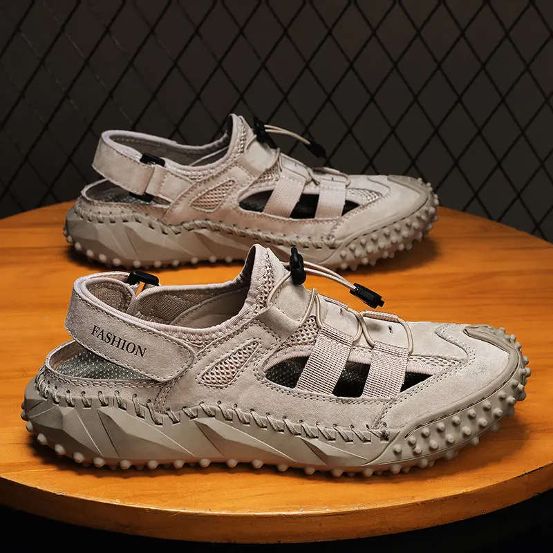 Leather men's sandals summer 2023 new plus size men's sandals fashion casual sandals slippers plus size non-slip net cloth shoes
Leather men's sandals summer 2023 new plus size men's sandals fashion casual sandals slippers plus size non-slip net cloth shoes