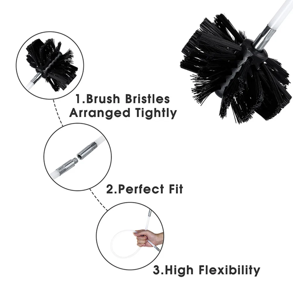 Cleaner Brush Home Fireplace Kit Nylon Replacement Rotary Set Sweeping System Tool 12x Rod Accessories Chimney
Cleaner Brush Home Fireplace Kit Nylon Replacement Rotary Set Sweeping System Tool 12x Rod Accessories Chimney