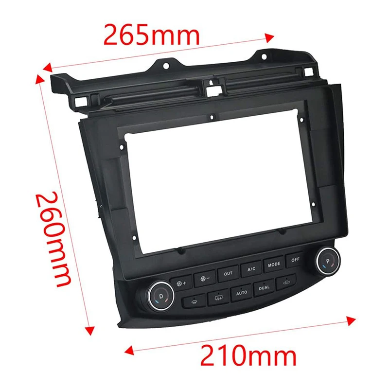 10.1 Inch Car Radio Fascia Panel Dash Car DVD Frame with Wire Harness for HONDA Accord 7Th 2003-2007
10.1 Inch Car Radio Fascia Panel Dash Car DVD Frame with Wire Harness for HONDA Accord 7Th 2003-2007