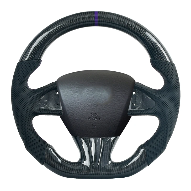 Flat Bottom Carbon Fiber Sports Steering Wheel for Infiniti Q50 Q50L QX50 2014-2017 Customized
Flat Bottom Carbon Fiber Sports Steering Wheel for Infiniti Q50 Q50L QX50 2014-2017 Customized