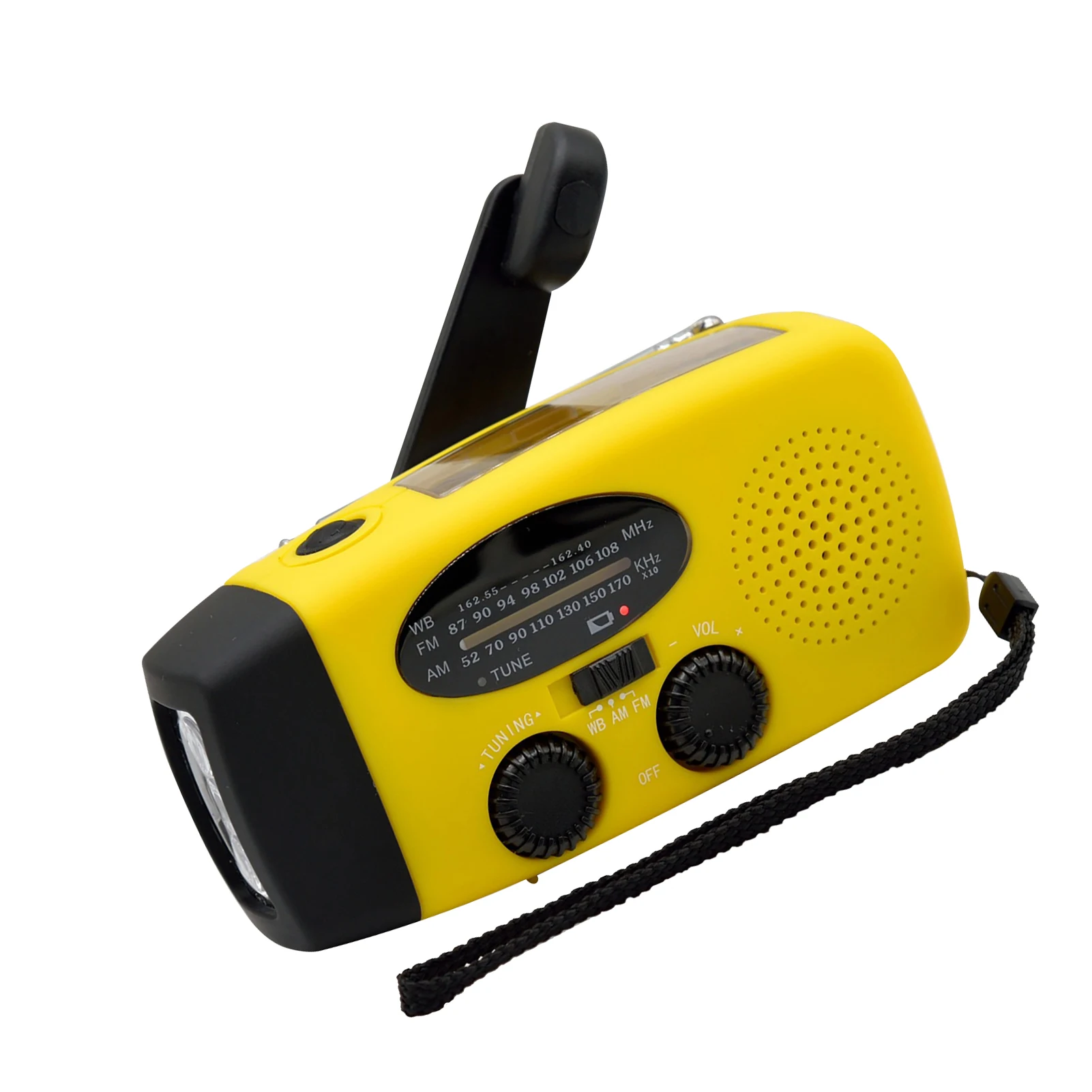 Emergency Weather Radio Self Powered AM/FM NOAA Weather Radio With 2000mAh Power Bank Cell Phone Charger LED FlashlightSurvival
Emergency Weather Radio Self Powered AM/FM NOAA Weather Radio With 2000mAh Power Bank Cell Phone Charger LED FlashlightSurvival
