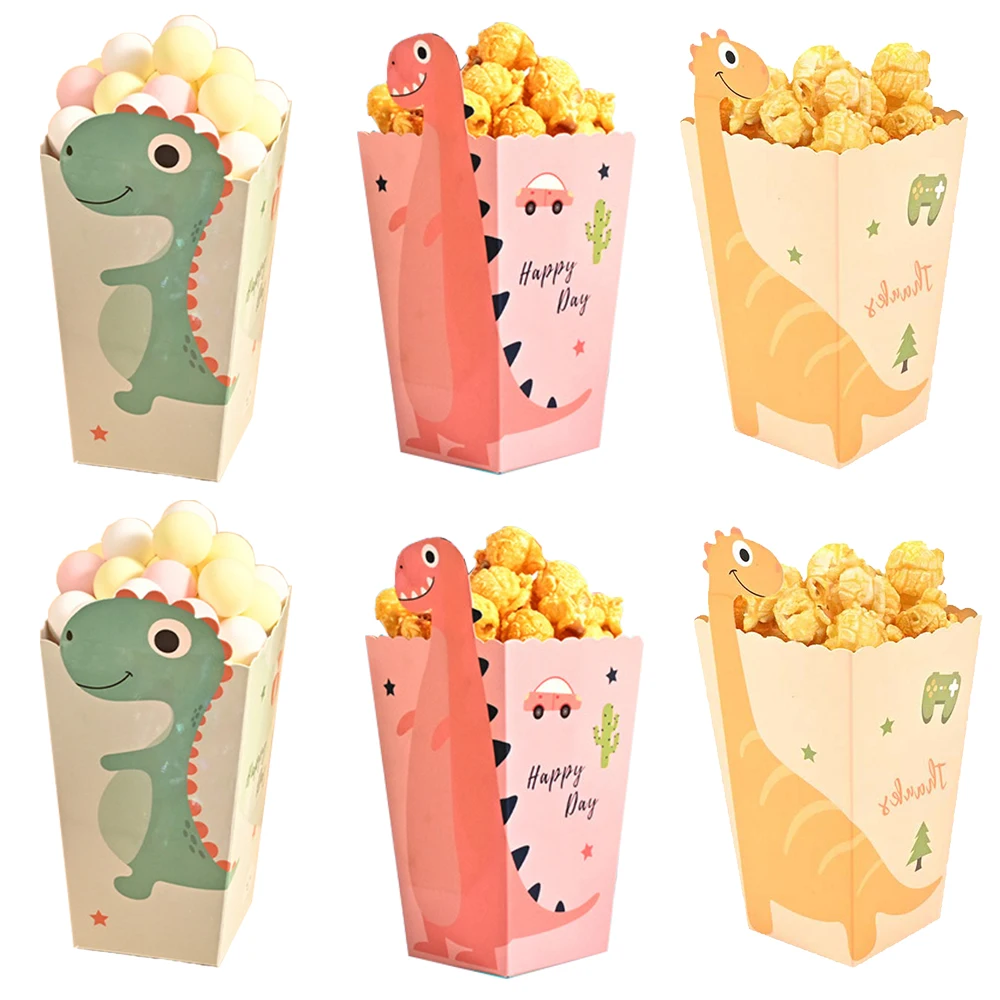 6pcs Dinosaur PopCorn Boxes candy Box Jungle Dinosaur Birthday Dessert Snack Box Boy Jungle Safari Dinosaur Birthday Party Decor
6pcs Dinosaur PopCorn Boxes candy Box Jungle Dinosaur Birthday Dessert Snack Box Boy Jungle Safari Dinosaur Birthday Party Decor