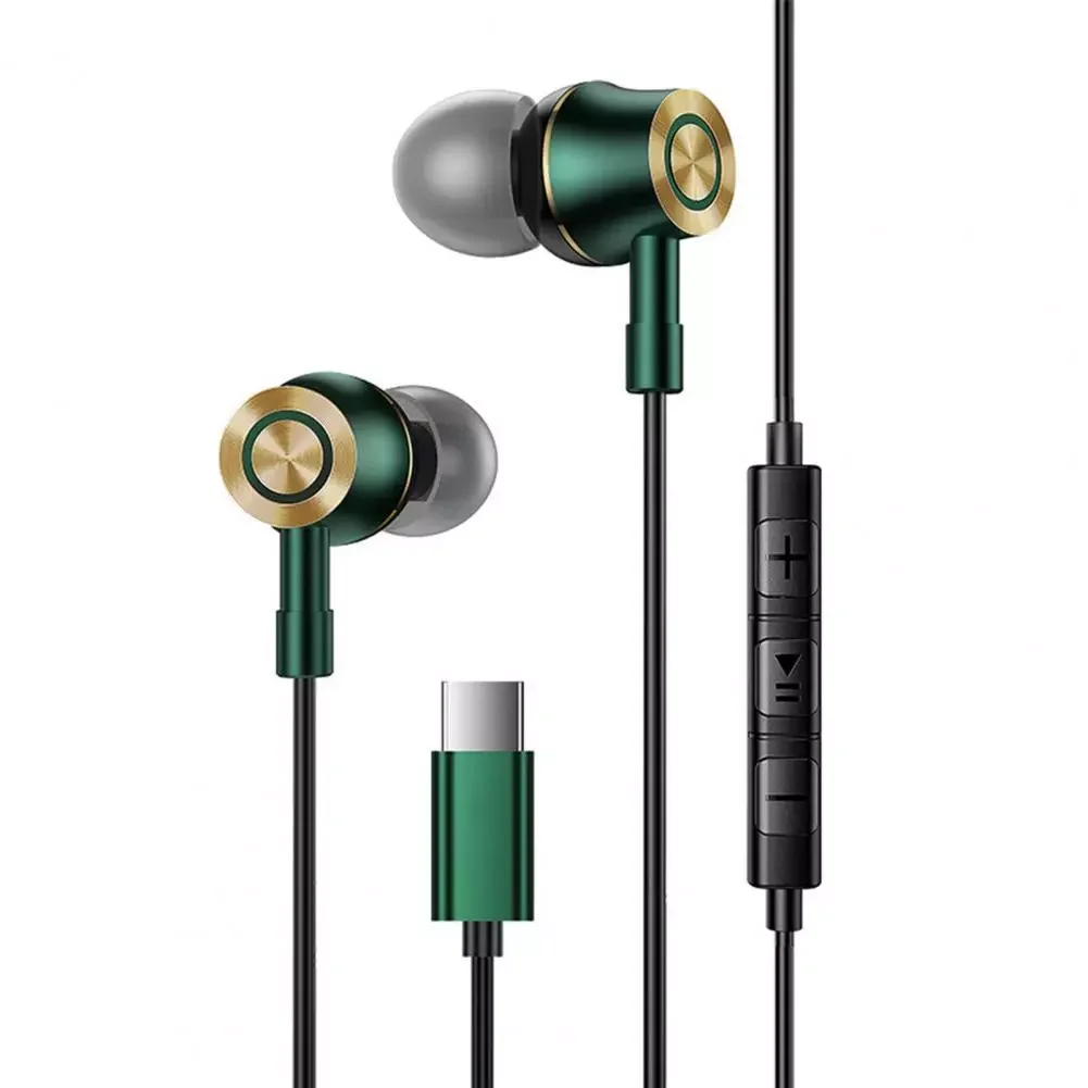 Type-C wired Earphones In-ear Mic Wire Control Bass Headset gamer Headphone Stereo Sports Headset Noise Reduction
Type-C wired Earphones In-ear Mic Wire Control Bass Headset gamer Headphone Stereo Sports Headset Noise Reduction