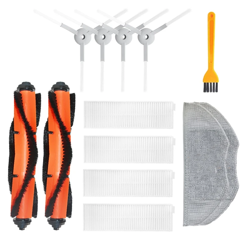 Main Brush Hepa Filter Side Brush Mop Cloth Kit for Xiaomi Mijia G1 Robot Vacuum Cleaner Parts Accessories MJSTG1
Main Brush Hepa Filter Side Brush Mop Cloth Kit for Xiaomi Mijia G1 Robot Vacuum Cleaner Parts Accessories MJSTG1