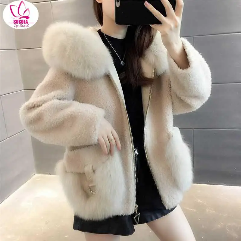 Women Short Coat Solid Thick and Warm O-neck Knitted Casual Autumn and Winter Office Lady
Women Short Coat Solid Thick and Warm O-neck Knitted Casual Autumn and Winter Office Lady